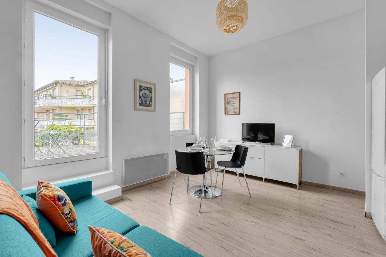Terrasse Riquet - En Plein Coeur De Toulouse Leilighet Eksteriør bilde